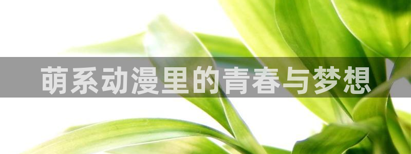 omofun动漫分类大全：萌系动漫里的青春与梦想配图